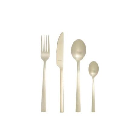 Amefa Manille Champagne 16-Piece Cutlery Set – 18/0 Stainless Steel
