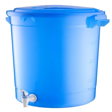 Pineware 20L Blue Water Bucket with Tap – 2000W