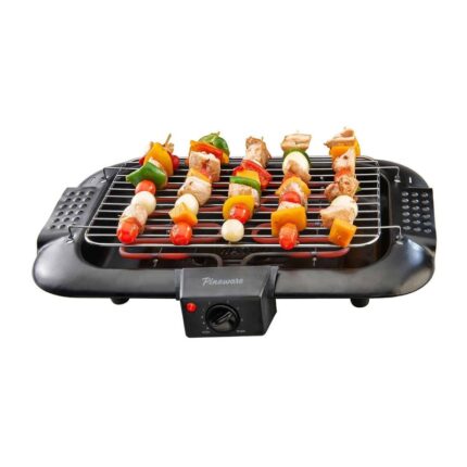 Pineware BBQ Health Grill – 2000W Electric Indoor Grill with Skewers