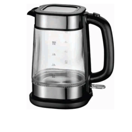 Goldair 2.0L Glass Kettle GGK-3000 – Square Glass Design with LED Light