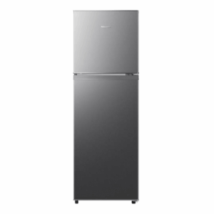 Hisense 154L Titanium Silver Combi Fridge