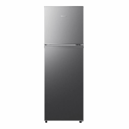 Hisense 154L Titanium Silver Combi Fridge