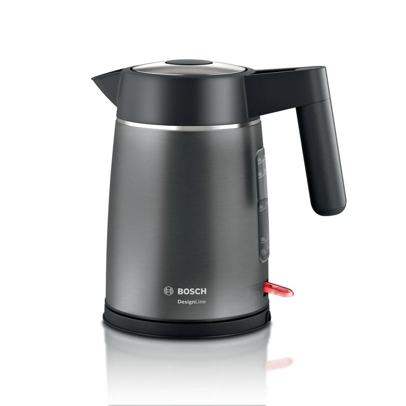 Bosch TWK5P475 DesignLine Kettle – 1.7L Graphite Grey