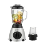 Sunbeam 1.5L Stainless Steel Blender with Grinder and Glass Jar