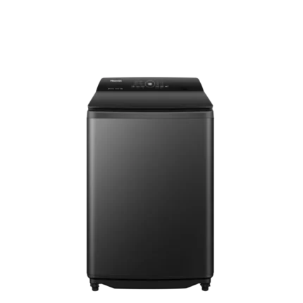 Alt Text: Hisense 18kg Top Loader Washing Machine – Premium Black