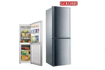 Goldair 300L Combi Refrigerator GDC-300 HI-111 with Double Doors and Keyphresh Shelves