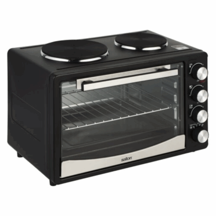 Salton 30L Mini Kitchen Oven with Dual Hotplates