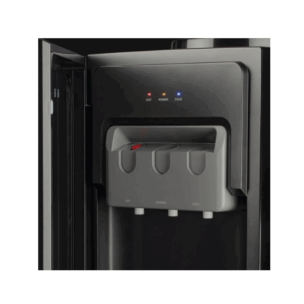 Russell Hobbs Black Glass Front Water Dispenser 862434