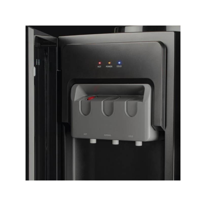 Russell Hobbs Black Glass Front Water Dispenser 862434