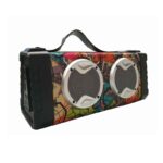 Aiwa Graffiti Bluetooth Speaker with dual drivers and graffiti-style design
