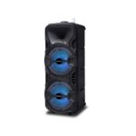 Aiwa Party Speaker with LED lights and portable design