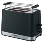 Bosch MyMoment Compact Toaster -950W, 2 Slice, Black - Image 2