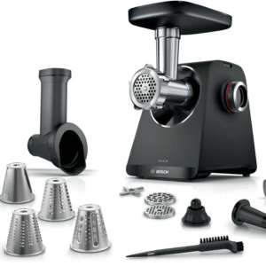 Bosch MFWS440B MultiPower Series 4 Food Mincer – 1900W Black