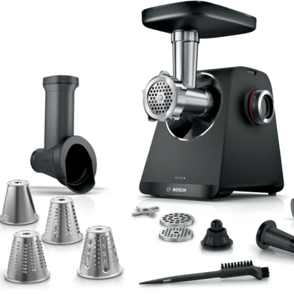 Bosch MFWS440B MultiPower Series 4 Food Mincer – 1900W Black