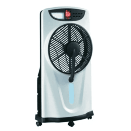 Goldair Rechargeable Mist Box Fan with 1.6L Tank and LED Lighting