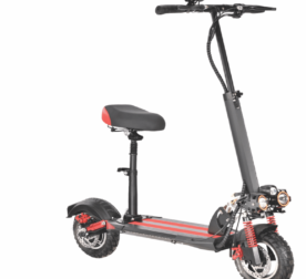 Conti 1200W electric scooter with 11-inch tyres, disc brakes, suspension and LCD screen