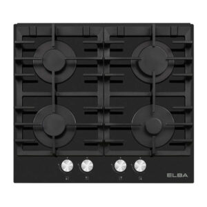 Elba 60cm 4 Burner Gas on Glass Hob – Model 04/T65-450G
