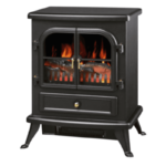 Goldair Electric Fireplace Heater with Flame Effect