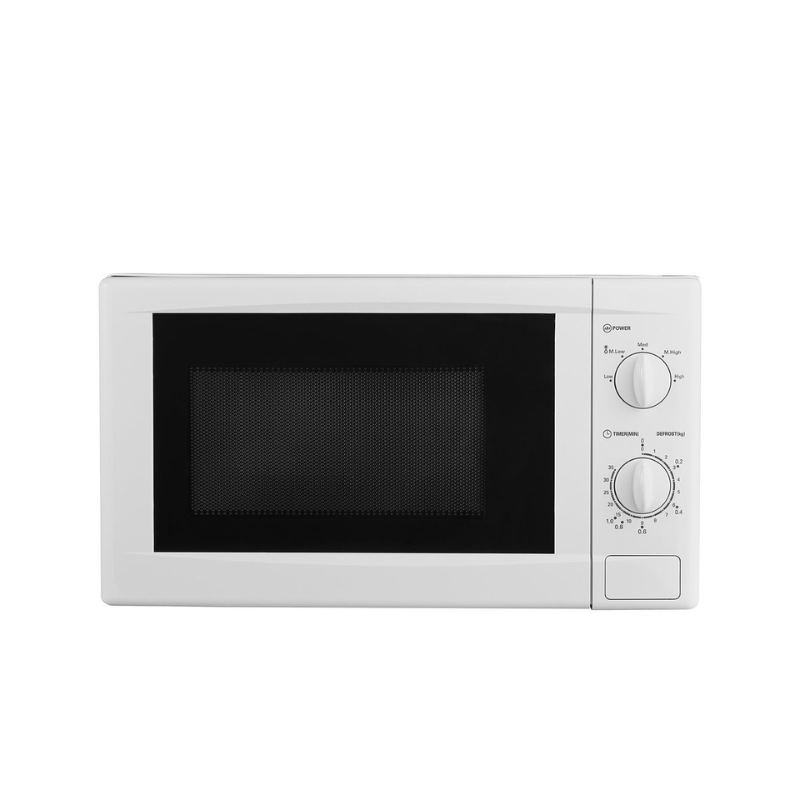 Goldair 20L Microwave Oven GMO-20 with Push-Button Door and 5 Power Settings