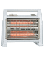 Goldair 4-bar heater with humidifier and fan – White