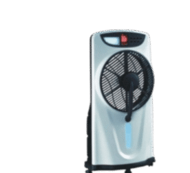 Goldair GMBR-6112 Rechargeable Mist Box Fan with 1.6L water tank and LED display