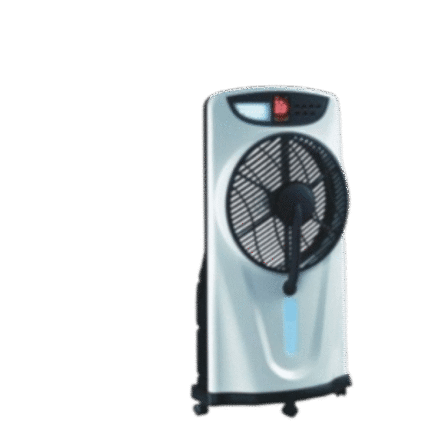 Goldair GMBR-6112 Rechargeable Mist Box Fan with 1.6L water tank and LED display
