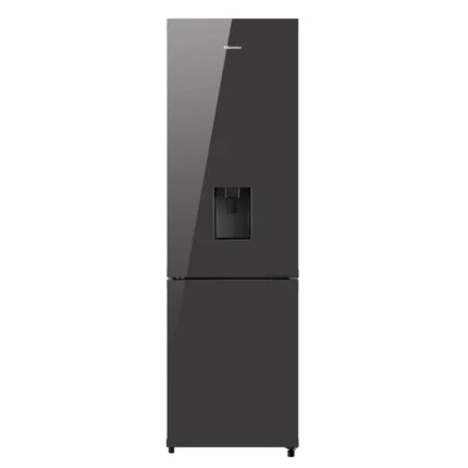 Hisense 263L Black Mirror Combi Fridge-Freezer