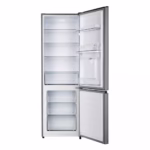Hisense 350L Titanium Silver Combi Fridge-Freezer - Image 2