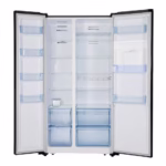 Hisense 512L Black Glass Refrigerator -Multi Airflow - Image 2