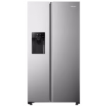 Hisense 474L Brushed Stainless Steel Fridge with Water Dispenser