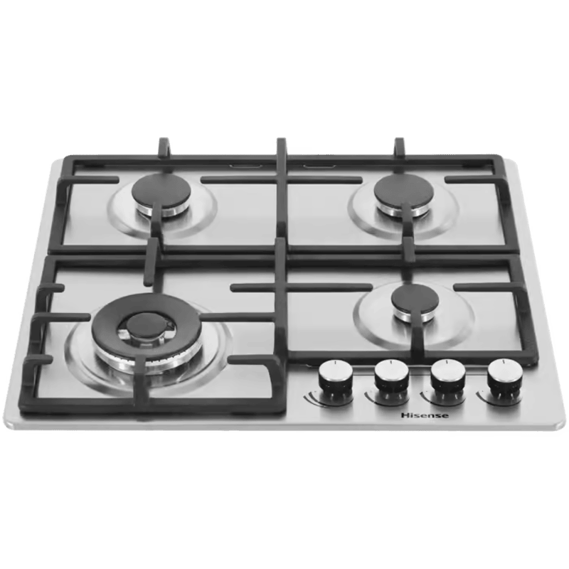 Hisense Stainless Steel 4-Burner Gas Hob
