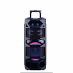 JVC XS-N5313PB Trolley Speaker with Bluetooth, LED Display, and Wireless Mic
