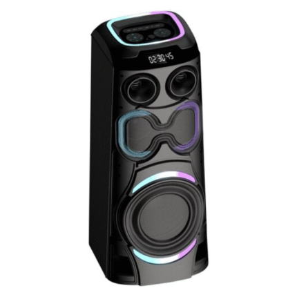 JVC XS-N6112PB Party Speaker with RGB Lighting and Mic Input