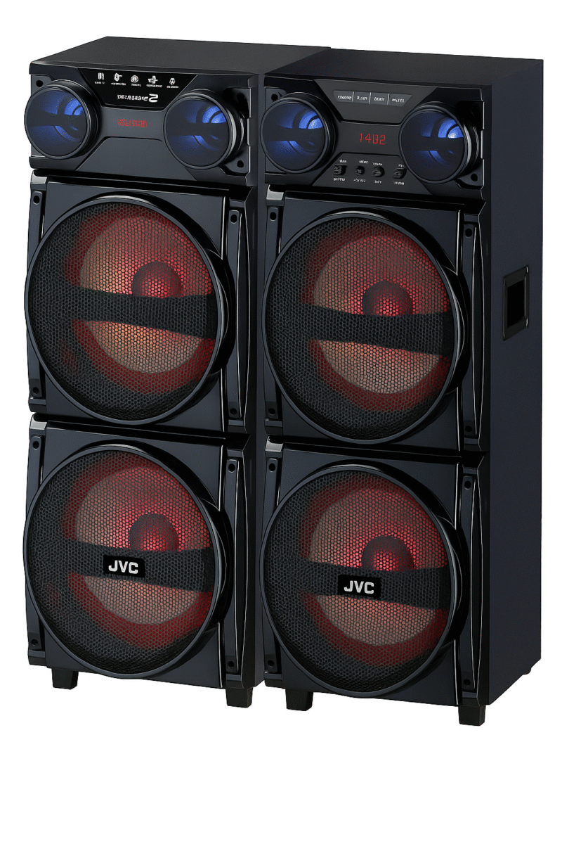 JVC XS-N629PB 2.0 Channel Speaker System