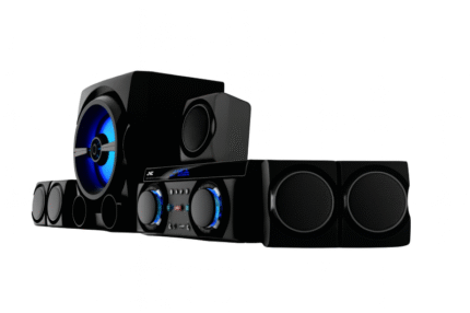 VC TH-N862B Bluetooth 5.1 Home Theater System – 285W surround sound with karaoke