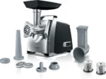 Bosch MFW67440 ProPower Meat Mincer – 2000W Black/Chrome