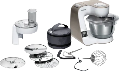 Bosch Kitchen Machine with Scale – 1000W Motor and 3D PlanetaryMixing