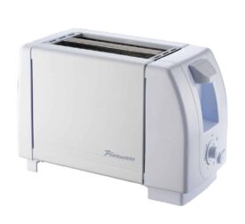 Pineware White 2-Slice Toaster – 750W