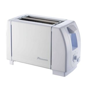 Pineware White 2-Slice Toaster – 750W
