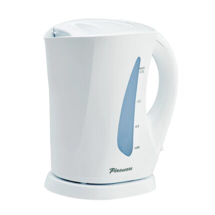 Pineware White 1.7L Cordless Kettle – 2000W