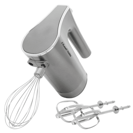 Russell Hobbs Cordless Rechargeable Hand Mixer with Chrome Beaters