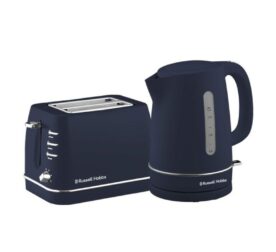 Russell Hobbs Royal Pack – Midnight Blue Kettle & Toaster