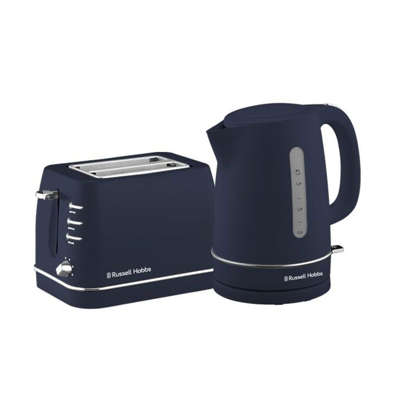 Russell Hobbs Royal Pack – Midnight Blue Kettle & Toaster