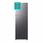 Hisense 154L Titanium Silver Combi Fridge