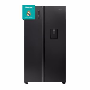 Hisense 512L Black Glass Fridge