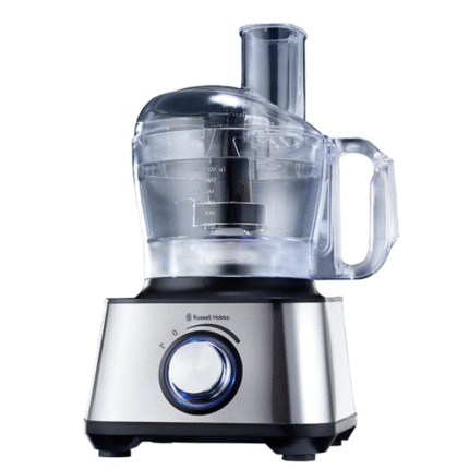 Russell Hobbs 1000W Stainless Steel Food Processor with Accessories