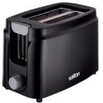 Salton Cool Touch 2 Slice Toaster in Black with 800W