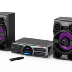 JVC MX-N122B Home Entertainment System with LED Speakers
