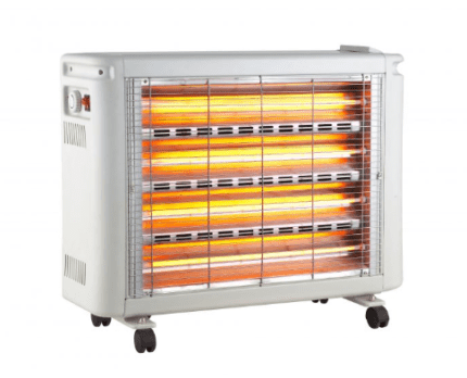 Goldair 6 Bar Quartz Heater with Thermostat and Humidifier