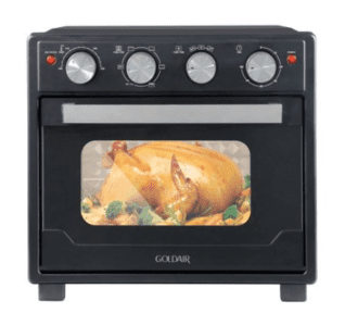 Goldair 23L Air Fryer Oven with Rotisserie Function